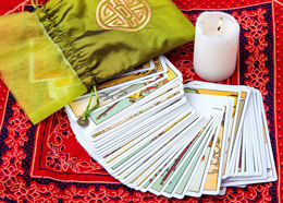 Tarot Card Reading - image by mvorobiev / 123RF Stock Photo